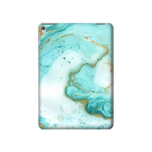 S3399 Green Marble Graphic Print Funda Carcasa Case para iPad Air 2, iPad 9.7 (2017,2018), iPad 6, iPad 5