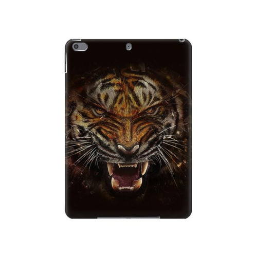 S0575 Tiger Face Funda Carcasa Case para iPad Pro 10.5, iPad Air (2019, 3rd)