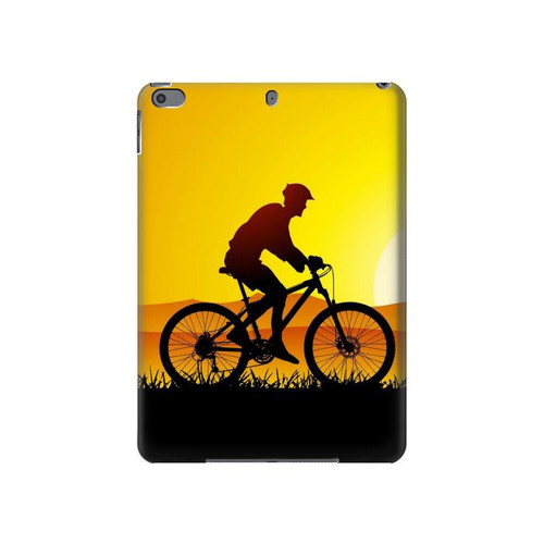 S2385 Bicycle Bike Sunset Funda Carcasa Case para iPad Pro 10.5, iPad Air (2019, 3rd)