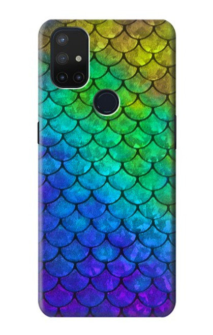 S2930 Mermaid Fish Scale Funda Carcasa Case para OnePlus Nord N10 5G