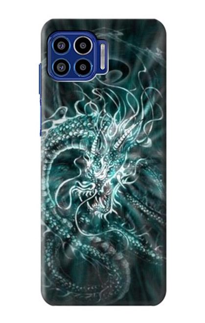 S1006 Digital Chinese Dragon Funda Carcasa Case para Motorola One 5G