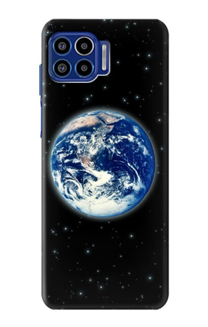 S2266 Earth Planet Space Star nebula Funda Carcasa Case para Motorola One 5G