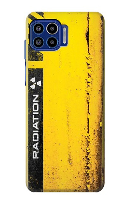 S3714 Radiation Warning Funda Carcasa Case para Motorola One 5G