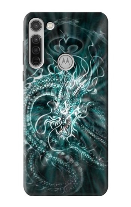 S1006 Digital Chinese Dragon Funda Carcasa Case para Motorola Moto G8