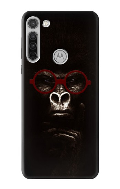 S3529 Thinking Gorilla Funda Carcasa Case para Motorola Moto G8