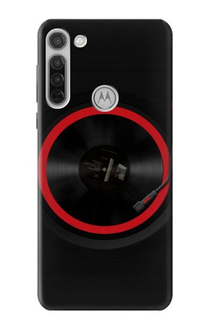 S3531 Spinning Record Player Funda Carcasa Case para Motorola Moto G8