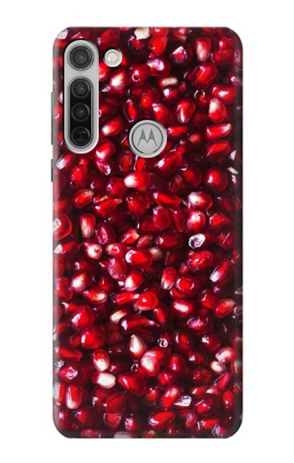 S3757 Pomegranate Funda Carcasa Case para Motorola Moto G8