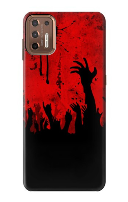 S2458 Zombie Hands Funda Carcasa Case para Motorola Moto G9 Plus