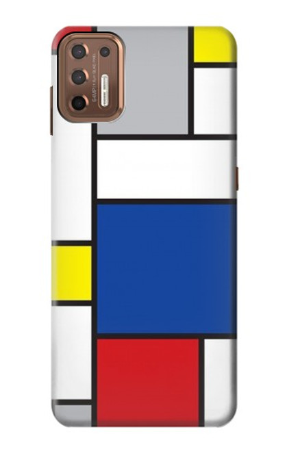 S3536 Modern Art Funda Carcasa Case para Motorola Moto G9 Plus