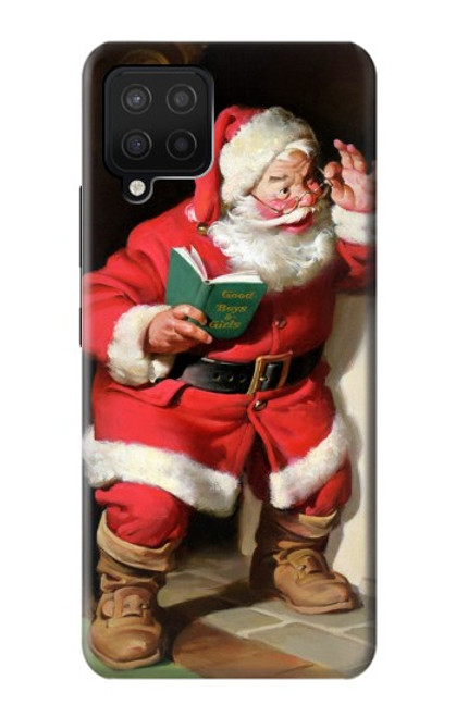 S1417 Santa Claus Merry Xmas Funda Carcasa Case para Samsung Galaxy A42 5G