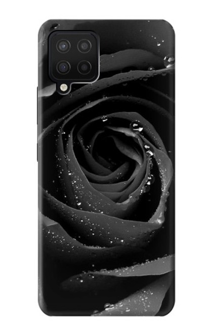 S1598 Black Rose Funda Carcasa Case para Samsung Galaxy A42 5G