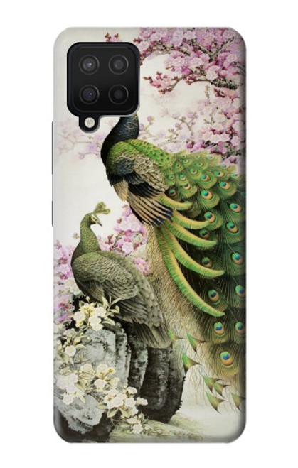 S2773 Peacock Chinese Brush Painting Funda Carcasa Case para Samsung Galaxy A42 5G