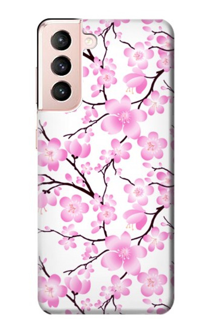 S1972 Sakura Cherry Blossoms Funda Carcasa Case para Samsung Galaxy S21 5G