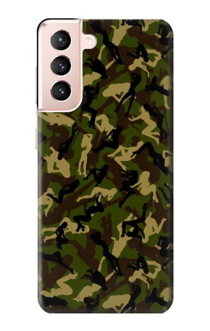 S3356 Sexy Girls Camo Camouflage Funda Carcasa Case para Samsung Galaxy S21 5G