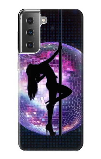S3284 Sexy Girl Disco Pole Dance Funda Carcasa Case para Samsung Galaxy S21 Plus 5G, Galaxy S21+ 5G