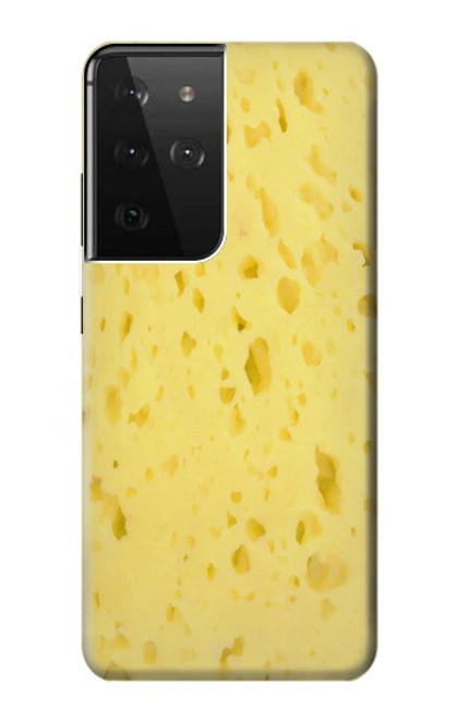 S2913 Cheese Texture Funda Carcasa Case para Samsung Galaxy S21 Ultra 5G