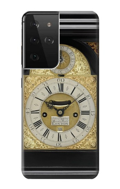 S3144 Antique Bracket Clock Funda Carcasa Case para Samsung Galaxy S21 Ultra 5G