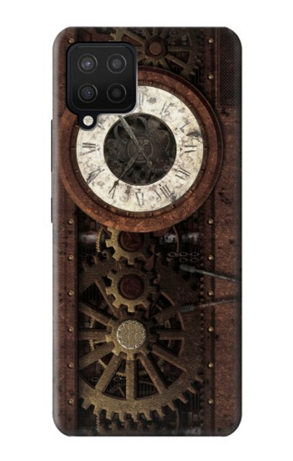 S3221 Steampunk Clock Gears Funda Carcasa Case para Samsung Galaxy A12