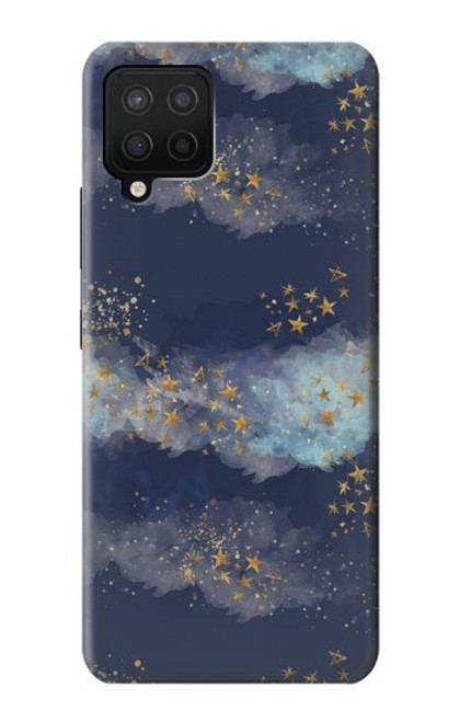 S3364 Gold Star Sky Funda Carcasa Case para Samsung Galaxy A12