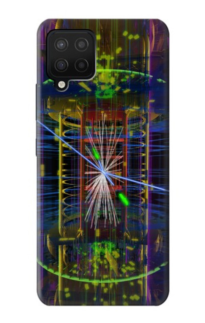 S3545 Quantum Particle Collision Funda Carcasa Case para Samsung Galaxy A12