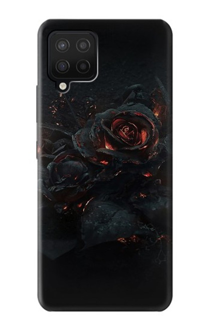 S3672 Burned Rose Funda Carcasa Case para Samsung Galaxy A12