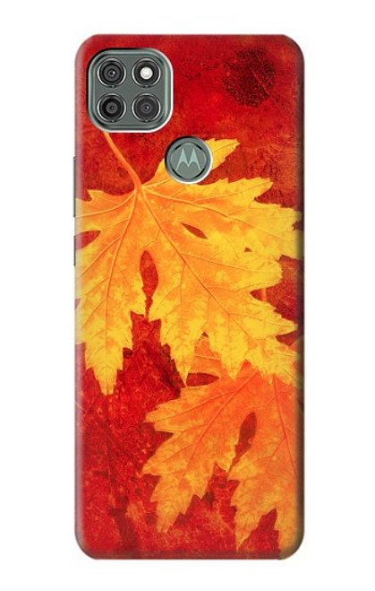 S0479 Maple Leaf Funda Carcasa Case para Motorola Moto G9 Power