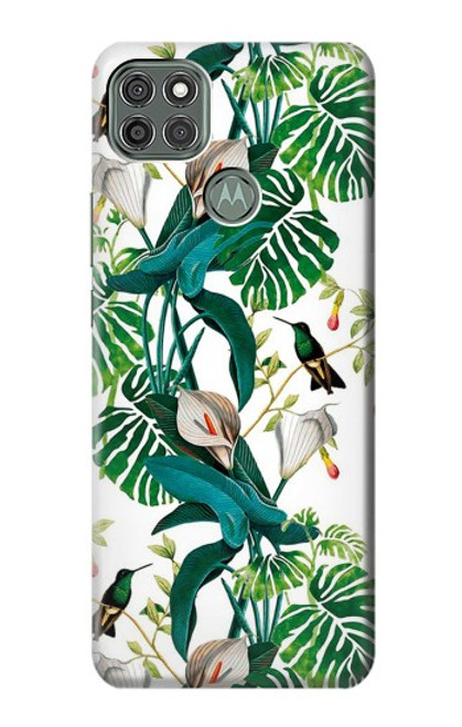 S3697 Leaf Life Birds Funda Carcasa Case para Motorola Moto G9 Power