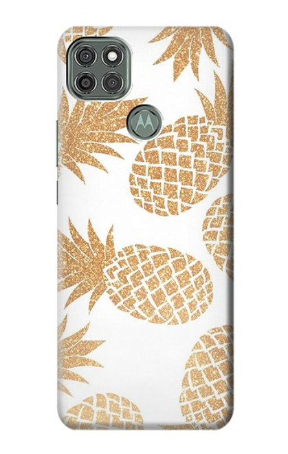 S3718 Seamless Pineapple Funda Carcasa Case para Motorola Moto G9 Power