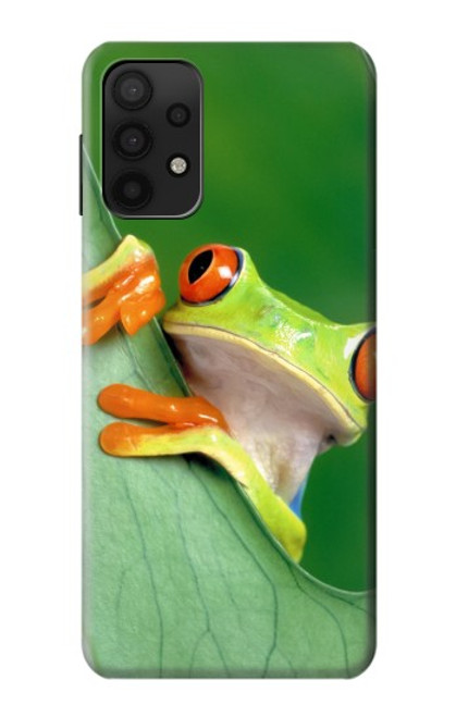 S1047 Little Frog Funda Carcasa Case para Samsung Galaxy A32 5G
