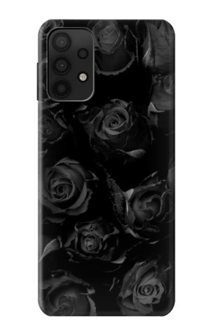 S3153 Black Roses Funda Carcasa Case para Samsung Galaxy A32 5G