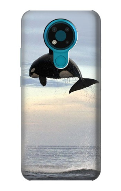 S1349 Killer whale Orca Funda Carcasa Case para Nokia 3.4