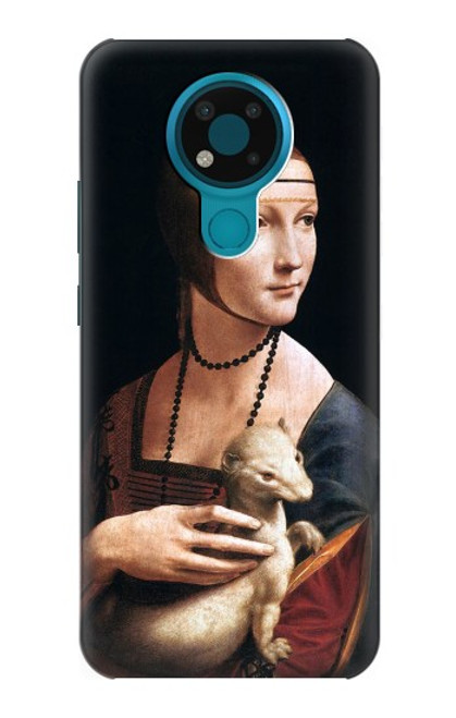 S3471 Lady Ermine Leonardo da Vinci Funda Carcasa Case para Nokia 3.4