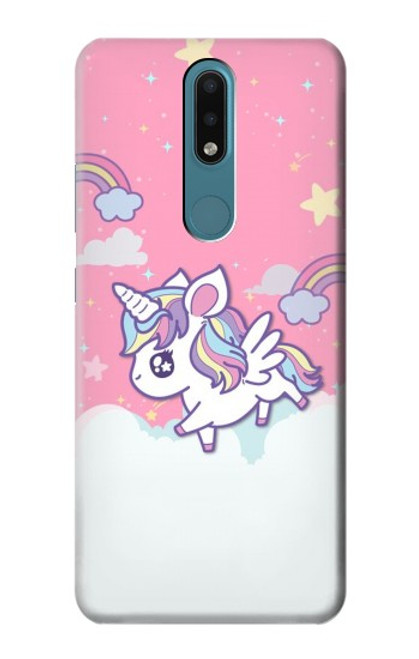 S3518 Unicorn Cartoon Funda Carcasa Case para Nokia 2.4