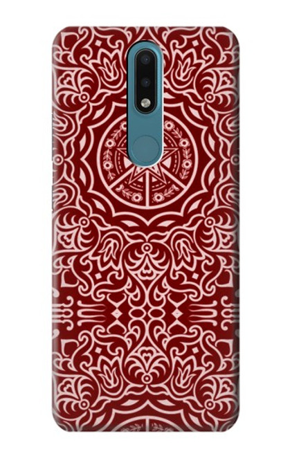 S3556 Yen Pattern Funda Carcasa Case para Nokia 2.4