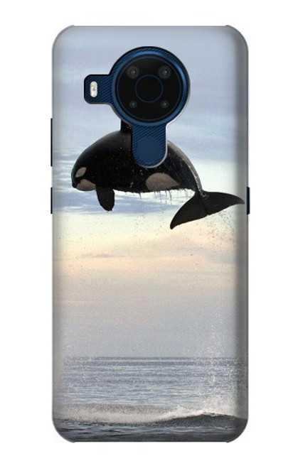 S1349 Killer whale Orca Funda Carcasa Case para Nokia 5.4