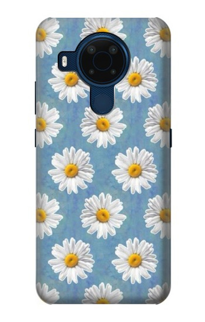 S3454 Floral Daisy Funda Carcasa Case para Nokia 5.4