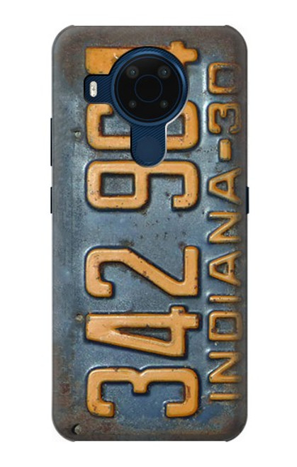 S3750 Vintage Vehicle Registration Plate Funda Carcasa Case para Nokia 5.4