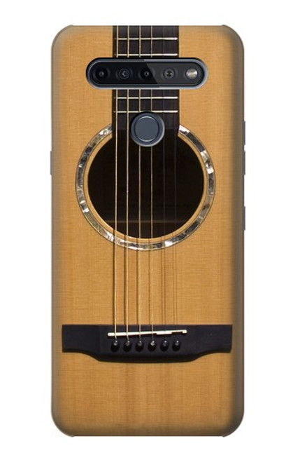 S0057 Acoustic Guitar Funda Carcasa Case para LG K51S