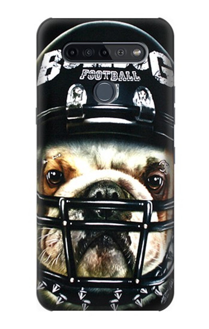 S0098 Bulldog American Football Funda Carcasa Case para LG K51S