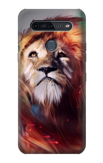 S0691 Leo Paint Funda Carcasa Case para LG K51S