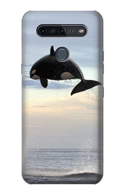 S1349 Killer whale Orca Funda Carcasa Case para LG K51S