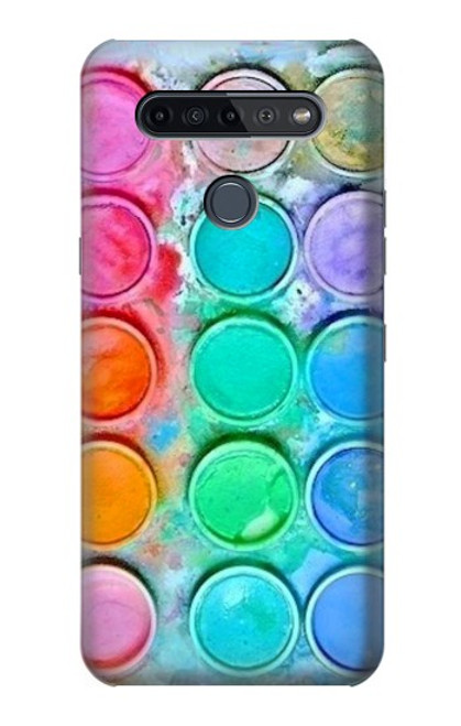 S3235 Watercolor Mixing Funda Carcasa Case para LG K51S