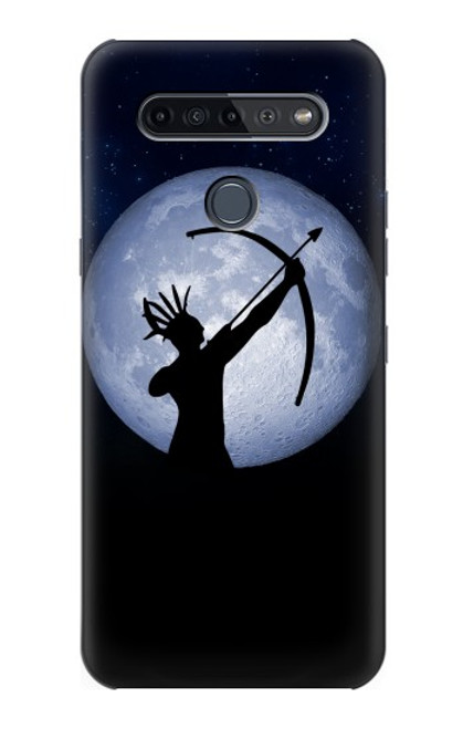 S3489 Indian Hunter Moon Funda Carcasa Case para LG K51S