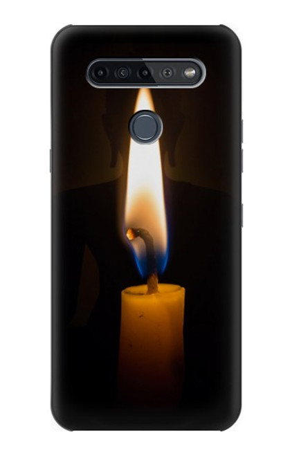 S3530 Buddha Candle Burning Funda Carcasa Case para LG K51S