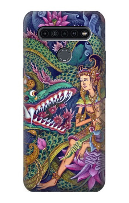 S1240 Bali Painting Funda Carcasa Case para LG K41S