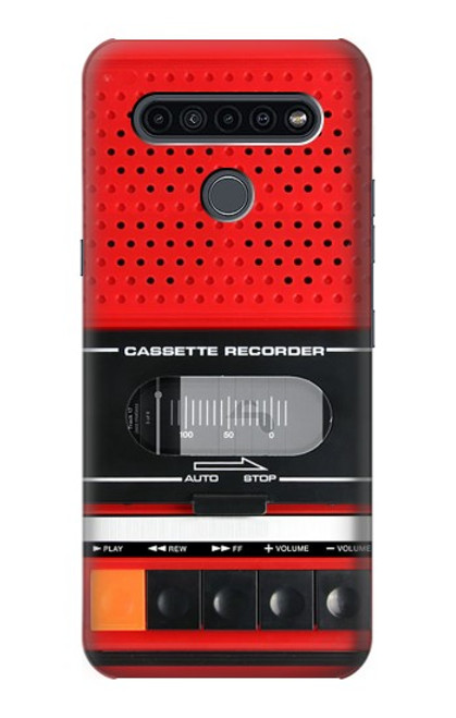 S3204 Red Cassette Recorder Graphic Funda Carcasa Case para LG K41S