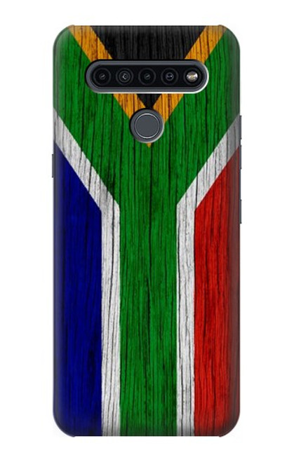 S3464 South Africa Flag Funda Carcasa Case para LG K41S