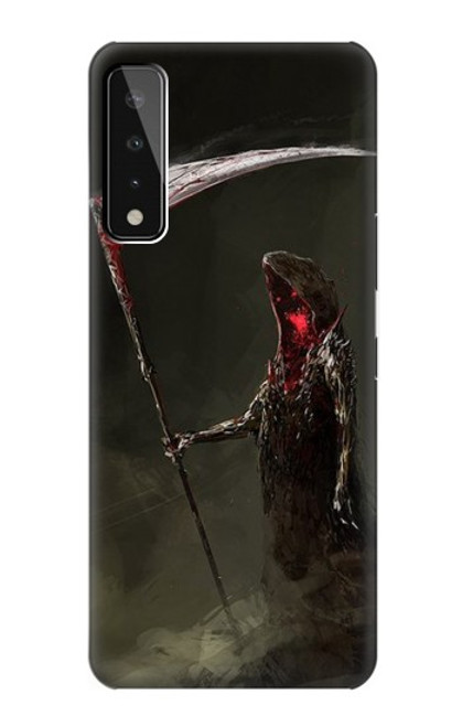 S1319 Grim Reaper Death Scythe Funda Carcasa Case para LG Stylo 7 4G