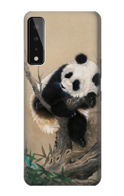 S2210 Panda Fluffy Art Painting Funda Carcasa Case para LG Stylo 7 4G