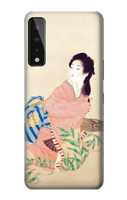 S0889 Japan Art Kimono Funda Carcasa Case para LG Stylo 7 5G